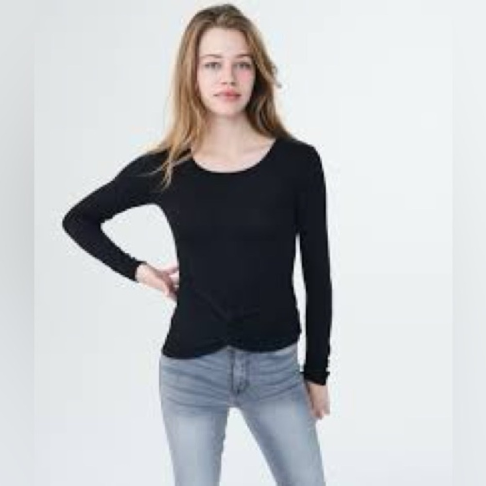 Aeropostale Long Sleeve Seriously Soft Twist Tee Size XL